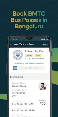 Tummoc Bus & Metro Ticketing android App screenshot 4